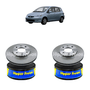 Par Disco De Freio Dianteiro Ventilado Sem Cubo Honda Fit 2004-2008 - Hf