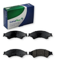Pastilhas De Freio Dianteira Ranger 2.2 2.5 3.2 3.5 T4 3.2 20v T4 Bold 3.2 20v Lonaflex - P1434