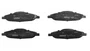 PASTILHAS DE FREIO DIANT CITROEN/PEUGEOT