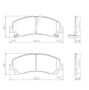 Pastilhas De Freio Diant Gm S10 Trailblazer