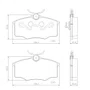 PASTILHAS DE FREIO DIANT GM/VW