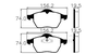 Pastilhas De Freio Dianteira A4 1.8t Conversivel 3.0 A4 2.4 3.0 Convertible 2002 A6 1.8t Quattro 1.9 Tdi A6 2.4 Quattro 2.8 Tdi Passat 1.6 1.8 1.9tdi 2.0 2.0 Vr5 2.5tdi 2.8 V6 Ecopads - Eco1302
