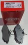 Pastilhas De Freio Dianteira Citroen C2 1.1 1.4 1.4hdi 2003 C3 1.1i 1.4i 1.4hdi Ecopads - Eco1382
