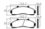 Pastilhas De Freio Dianteira Explorer 1995 Ranger Pickup 1995 Ecopads - Eco1229
