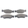 Pastilhas De Freio Dianteira Fiesta Zetec Rocam 1.0 8v Fiesta Ecobost 1.0 12v Ka Zetec Rocam 1.0 1.6 8v Lonaflex - P91