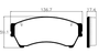 Pastilhas De Freio Dianteira Ford Fusion 16v 2006-2012 Ecopads - Eco1361