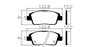 Pastilhas De Freio Dianteira Hb20 1.0 2012-2019 Ecopads - Eco1519