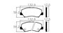 PASTILHA DE FREIO DIANT HYUNDAI/ KIA