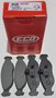 Pastilhas De Freio Dianteira Mazda 121 1.2 1.3 1.8 Fiesta 1.0 1.3 Ka 1.0 1.3 Ecopads - Eco1232