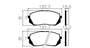 Pastilhas De Freio Dianteira Sportage 2.0 16v Ix35 2.0 Ecopads - Eco1573