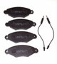 Pastilhas De Freio Dianteira Xsara 1.6i 1.4i 1.8i Xsara 1.8d 1.5d 1.9 (d, Td) Kangoo 1.2i 1.4i 1.6i 1.0i 1.9d 1.0/1.6 Rl/rn 2000 Syl - Syl1146 