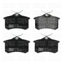 Pastilhas De Freio Traseira A1 A3 A4 A6 C4 307 405 Fluence Megane Sandero Scenic Golf Passat Polo T-cross Virtus Frasle - Pd362
