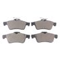 Pastilhas De Freio Traseira Focus Duratec 2.0 Focus Sigma 1.6 C30 2.0 2.5 C70 2.5 S40 2.4 Lonaflex - P796