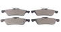 Pastilhas De Freio Traseira Focus Duratec 2.0 Focus Sigma 1.6 C30 2.0 2.5 C70 2.5 S40 2.4 Lonaflex - P796