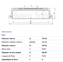 Tambor De Freio Tras Sem Cubo Mitsubishi  L200 - 3.2 2002-2004 L200 - Sport 2.5 (aro 16) 2003-2007 Pajero - Sport 2006-2011 