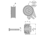 Tensor Correia Dentada Nissan/renault Livina Clio Duster Kangoo Logan Megane Sandero Scenic Symbol Zen - Zen12782