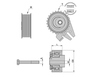 Tensor Correia Do Alternador Volkswagen Gol 1.0 8v/16v Parati 1.0 8v/16v Zen - Zen12778