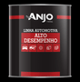 Tinta Laca  Alto Desempenho 900ml Anjo Preto Fosco  Linha  Automotiva